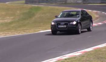 VIDEO: 2015 Audi A4 spied testing on Nurburgring