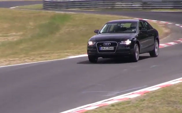 VIDEO: 2015 Audi A4 spied testing on Nurburgring