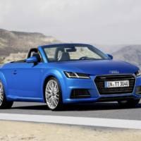 2015 Audi TT and TTS Roadster - Official pictures and details