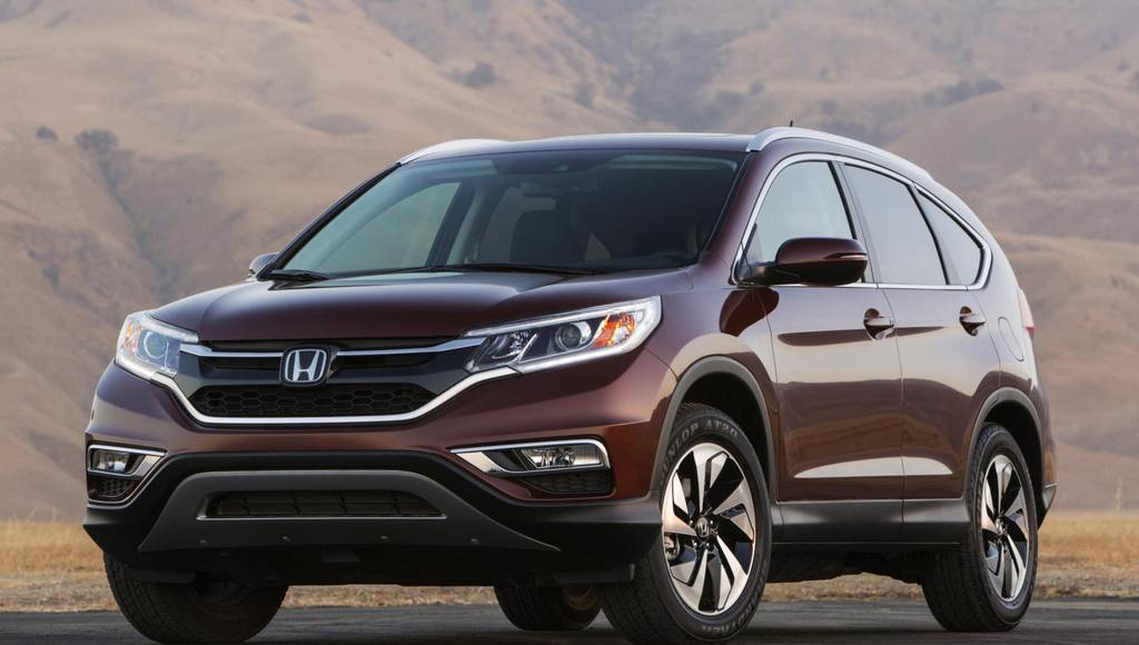 2015 Honda CR-V facelift first image