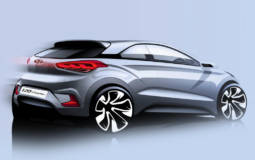 2015 Hyundai i20 Coupe teaser image