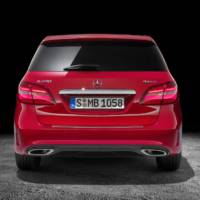 2015 Mercedes B-Class facelift unveiled ahead of Paris