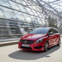 2015 Mercedes B-Class facelift unveiled ahead of Paris