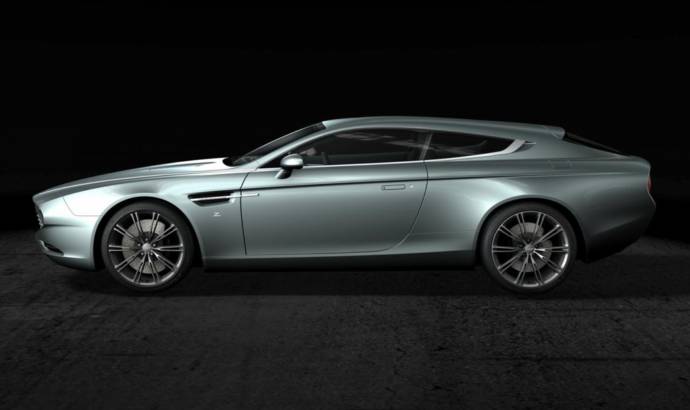 Aston Martin Virage Shooting Brake Zagato - Official pictures and details