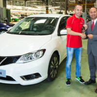 First produced Nissan Pulsar offered to Andres Iniesta