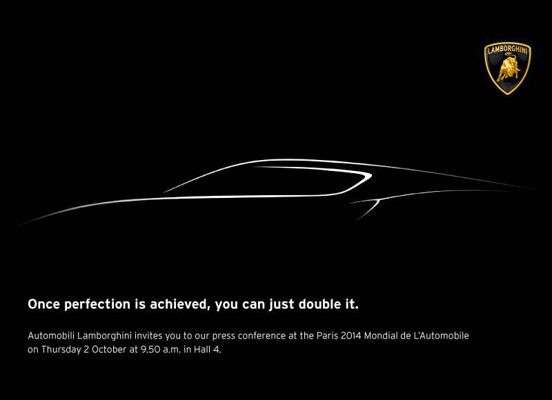 Lamborghini Concept to be unveiled in 2014 Paris Motors Show