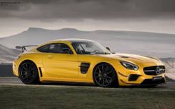 Mercedes-AMG GT dressed in Black Series clothes