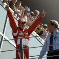 Michael Schumacher returns home