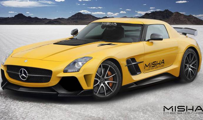 Misha Design Mercedes SLS AMG tuning package introduced