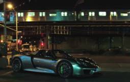 Porsche 918 Spyder test drive in Manhattan