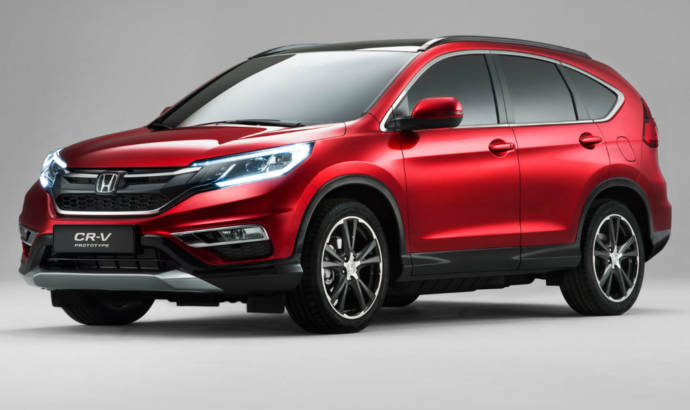 2015 Honda CR-V unveiled ahead of Paris Motor Show