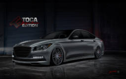 Hyundai Genesis has received a twin-turbo V8 for SEMA Show