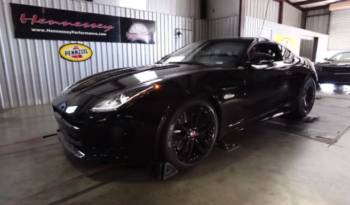 Jaguar F-Type R Coupe modified by Hennessey (+Video)