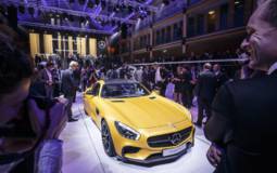 Mercedes-AMG GT flex its muscles in Paris