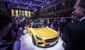 Mercedes-AMG GT flex its muscles in Paris