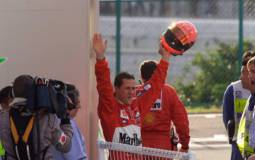 Michael Schumacher is making progress