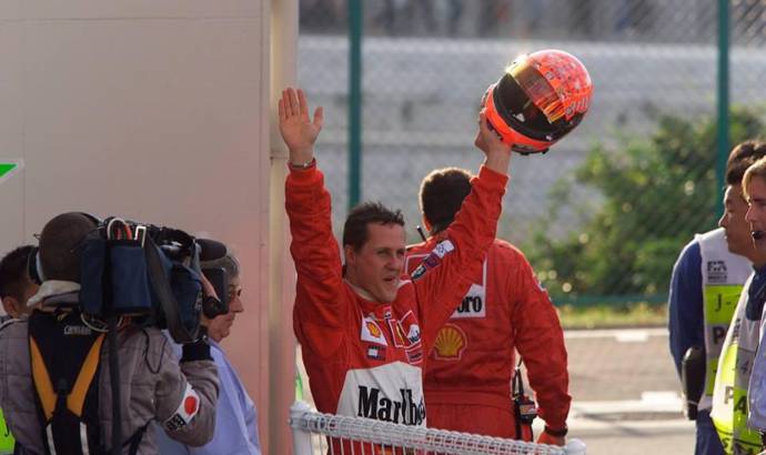 Michael Schumacher is making progress