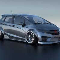 Six Honda Fit Project Vehicles for SEMA 2014