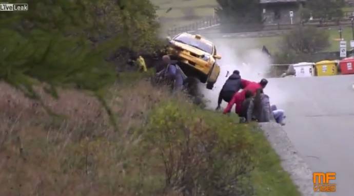 These are the luckiest rally spectators in the world