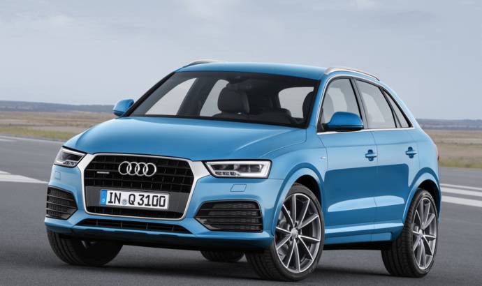 2015 Audi Q3 facelift - Official pictures and details