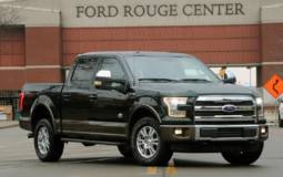 2015 Ford F-150 enters production