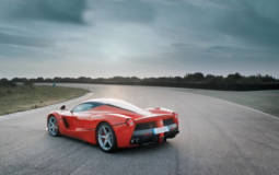 Chris Harris drives the Ferrari LaFerrari