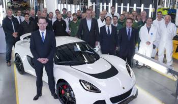 Lotus Exige S reaches 1000 units produced