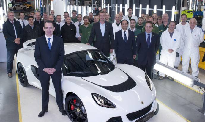 Lotus Exige S reaches 1000 units produced