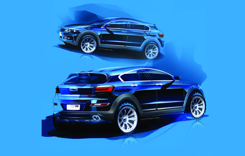 Qoros 3 City SUV teased ahead of debut in Guangzhou Motor Show