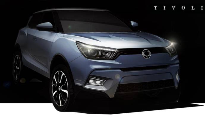 Ssangyong Tivoli will rival the Nissan Juke