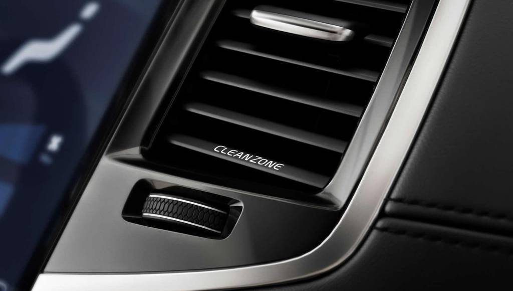 Volvo XC90 CleanZone system detailed