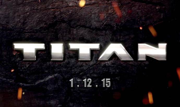 2016 Nissan Titan teased ahead of NAIAS reveal