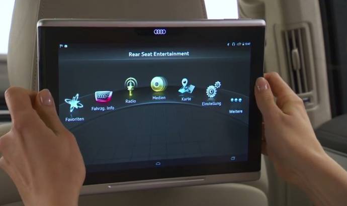 Audi details the new Q7 tablet (Video)