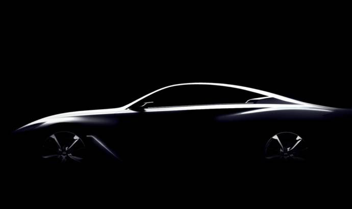 Infiniti Q60 Concept first teaser photo ahead of NAIAS debut