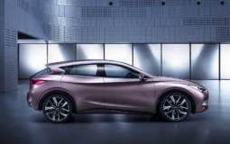 Infiniti QX30 spied during testing