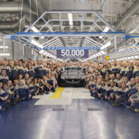 Maserati built its 50.000th car on the centennial day