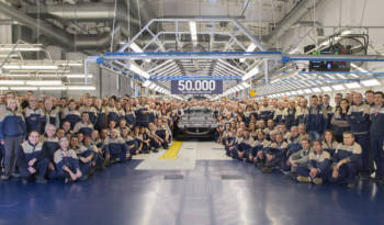 Maserati built its 50.000th car on the centennial day