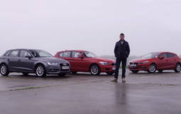 Mazda3 faces BMW 1 Series and Audi A3 in British test