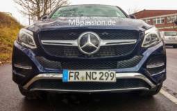 Mercedes-Benz GLE Coupe - Pictures with the production model