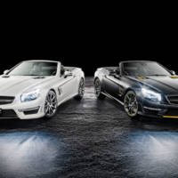 Mercedes-Benz SL63 AMG World Championship 2014 Collectors Edition by Hamilton and Rosberg