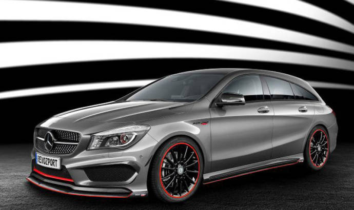 Mercedes CLA Shooting Brake tuned by RevoZport