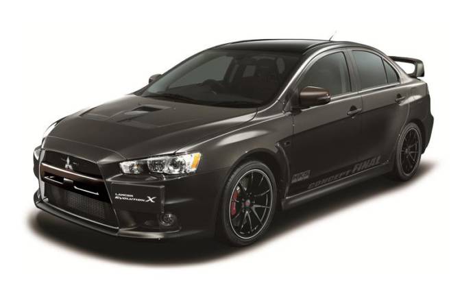 Mitsubishi Lancer Evolution X Final Concept develops 480 HP