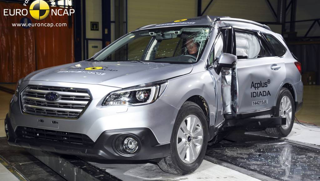New Subaru Outback earns five star rating in EuroNCAP