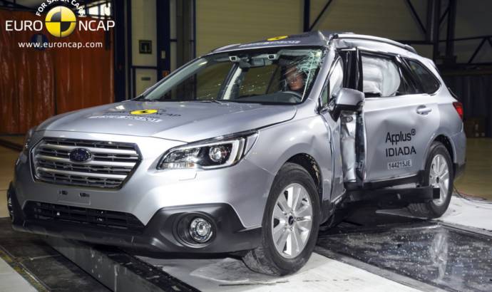 New Subaru Outback earns five star rating in EuroNCAP