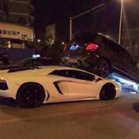 The most hilarious Lamborghini Aventador crash