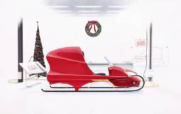 Santa's new sleigh by Honda