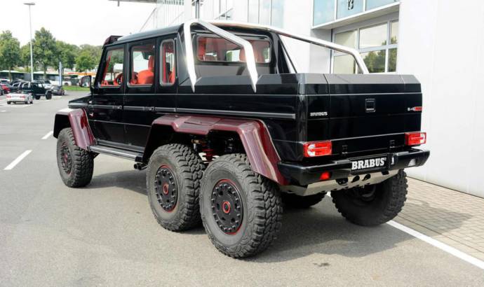 Mercedes-Benz G63 AMG 6x6 modified by Brabus