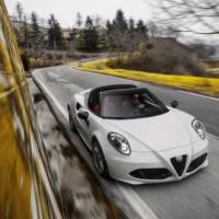 2015 Alfa Romeo 4C Spider unveiled in Detroit