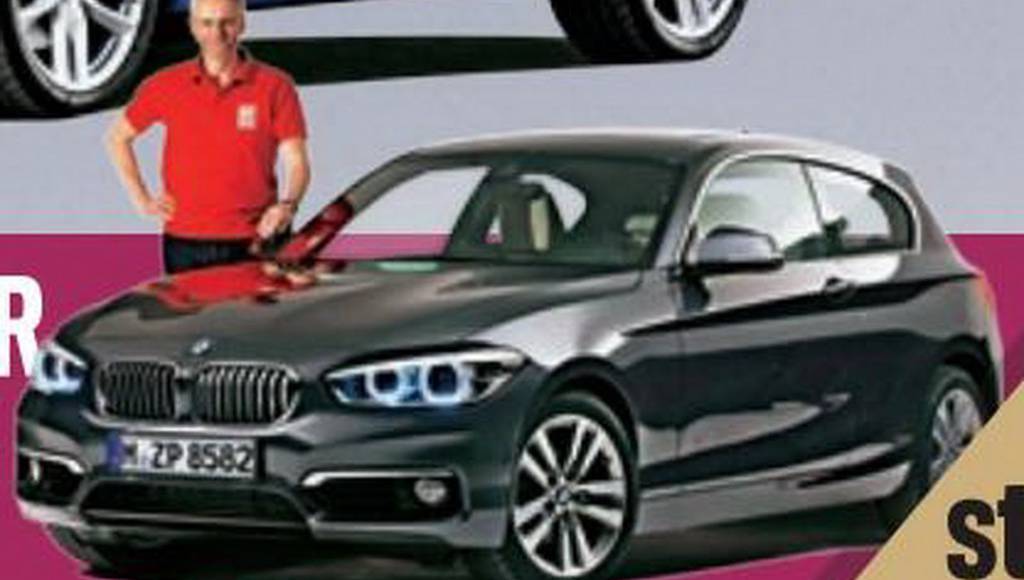 2015 BMW 1-Series facelift teaser video