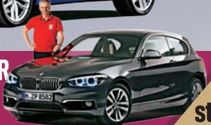 2015 BMW 1-Series facelift teaser video